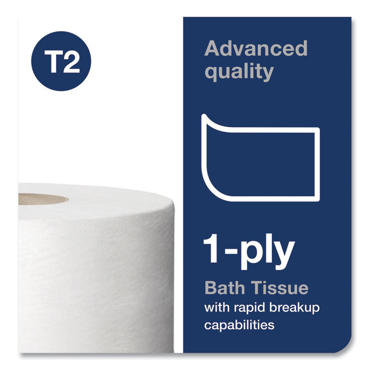 Advanced Jumbo Bath Tissue, Septic Safe, 1-Ply, 3.48" x 1,200 ft, White, 12 Rolls/Carton