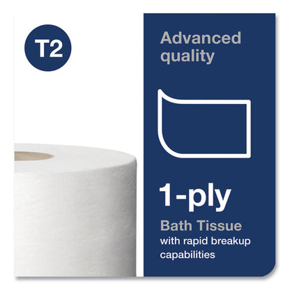 Advanced Jumbo Bath Tissue, Septic Safe, 1-Ply, 3.48" x 1,200 ft, White, 12 Rolls/Carton