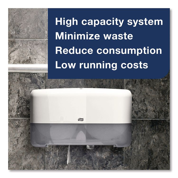 Advanced Mini-Jumbo Roll Bath Tissue, Septic Safe, 2-Ply, 3.48" x 751 ft, White, 12 Rolls/Carton