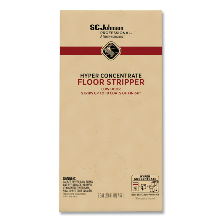 Hyper Concentrate Floor Stripper, 2 gal Bag-in-Box
