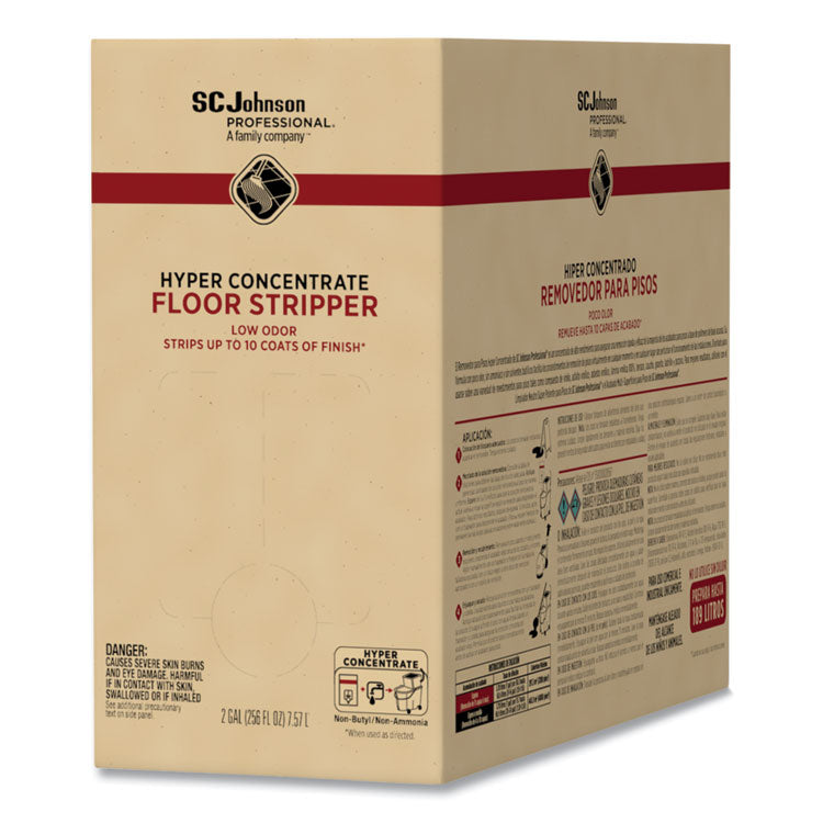 Hyper Concentrate Floor Stripper, 2 gal Bag-in-Box