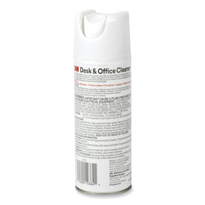 Desk and Office Spray Cleaner, Unscented, 15 oz Aerosol Spray