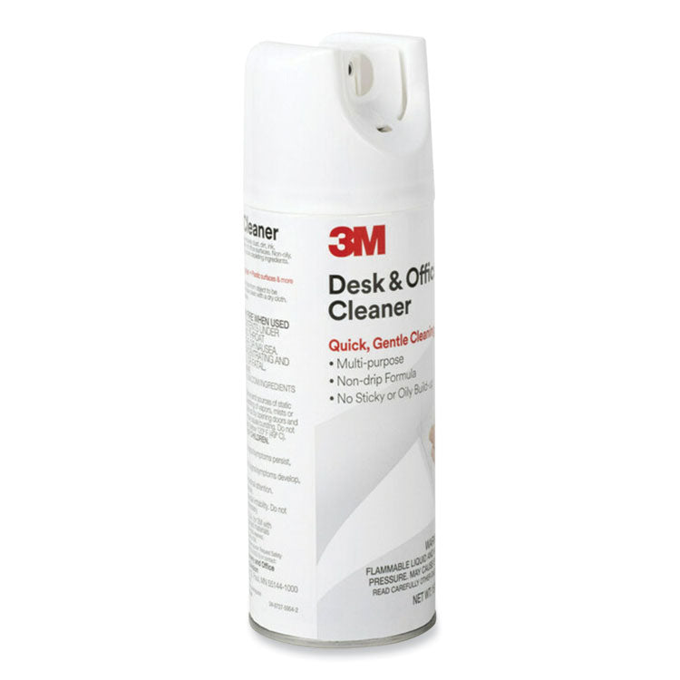 Desk and Office Spray Cleaner, Unscented, 15 oz Aerosol Spray