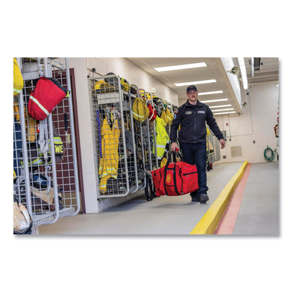 Arsenal 5005P Fire + Rescue Gear Bag, Polyester, 39 x 15 x 15, Red