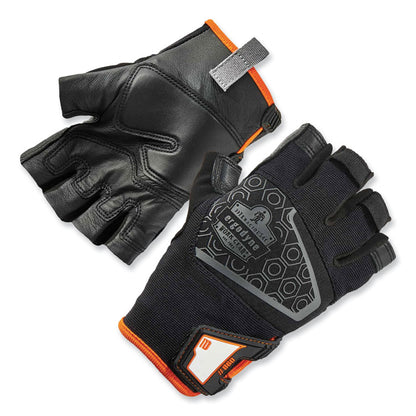 ProFlex 860 Heavy Lifting Utility Gloves, EN388: 2101X, 10.5" Long, Large, Black, Pair