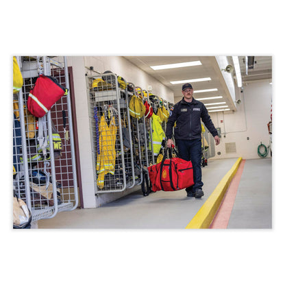 Arsenal 5005 Fire + Rescue Gear Bag, Nylon, 30 x 15 x 15, Red