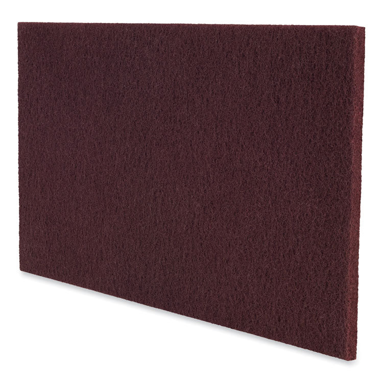 Surface Preparation Pad Plus, 20 x 14, Maroon, 5/Carton