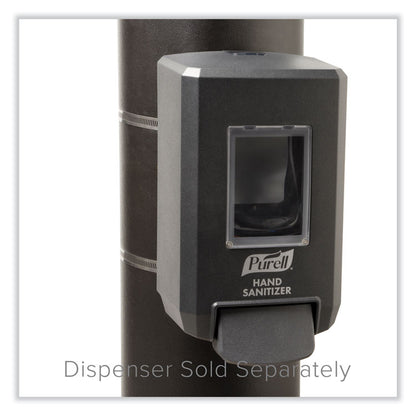 CS4 All-Weather Dispenser Pole Bracket, Silver
