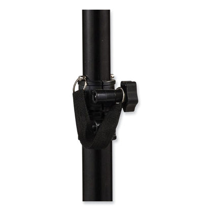 Aluminum Tripod for PRA Series PA Systems, 43" to 69", Black
