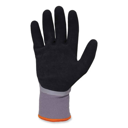 ProFlex 7501-CASE Coated Waterproof Winter Gloves, EN388: 2131X, 11" Long, 2X-Large, Gray, 144 Pairs/Carton