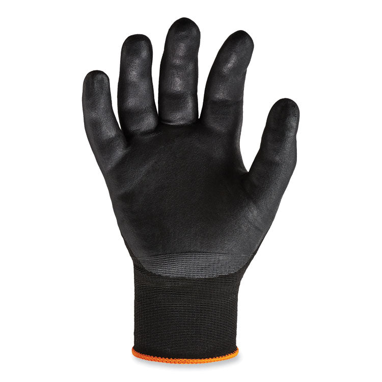 ProFlex 7001 Nitrile-Coated Gloves, EN388: 4121X, 9.25" Long, 2X-Large, Black, Pair