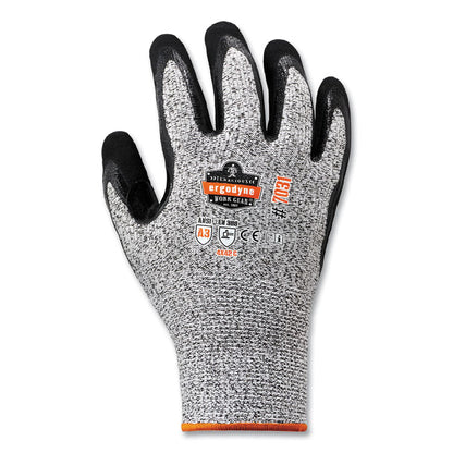 ProFlex 7031-CASE ANSI A3 Nitrile-Coated CR Gloves, EN388: 4X42C, 10.5" Long, 2X-Large, Gray, 144 Pairs/Carton