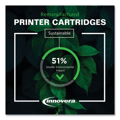 Remanufactured Yellow Toner, Replacement for TN223Y, 1,300 Page-Yield