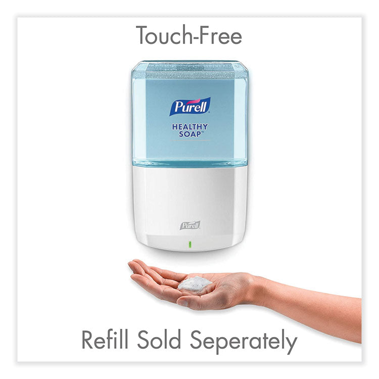 ES8 Soap Touch-Free Dispenser, 1,200 mL, 5.25 x 8.8 x 12.13, White