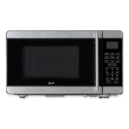 0.7 cu ft Microwave Oven, 700 W, Stainless Steel