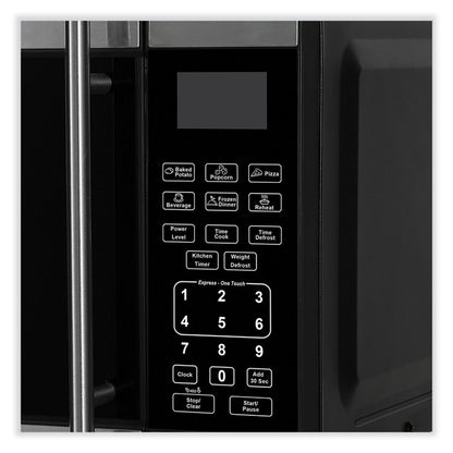 0.7 cu ft Microwave Oven, 700 W, Stainless Steel