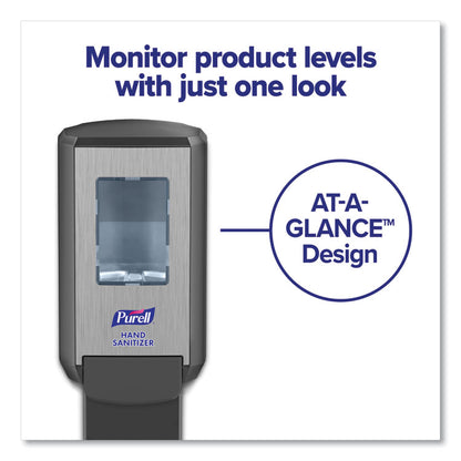 CS4 Hand Sanitizer Dispenser, 1,200 mL, 4.88 x 8.19 x 11.38, Graphite