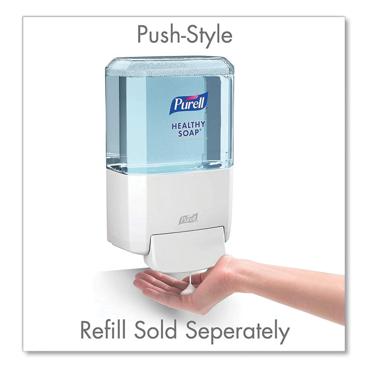 ES4 Soap Push-Style ES4 Dispenser, 1,200 mL, 4.88 x 8.8 x 11.38, White