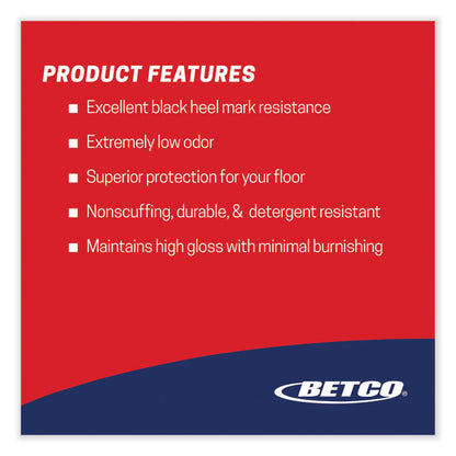 Untouchable Floor Finish with SRT, 5 gal Bag-in-Box