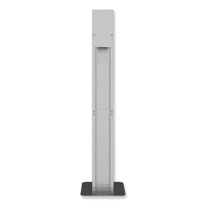 Touch-Free Dispenser Stand, 19.29 x 19.2 x 27.9, Silver
