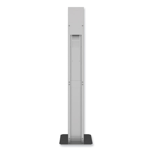 Touch-Free Dispenser Stand, 19.29 x 19.2 x 27.9, Silver