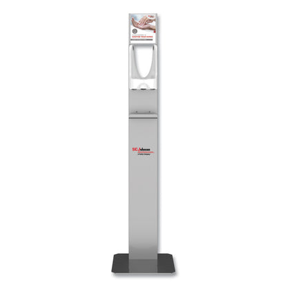 Touch-Free Dispenser Stand, 19.29 x 19.2 x 27.9, Silver