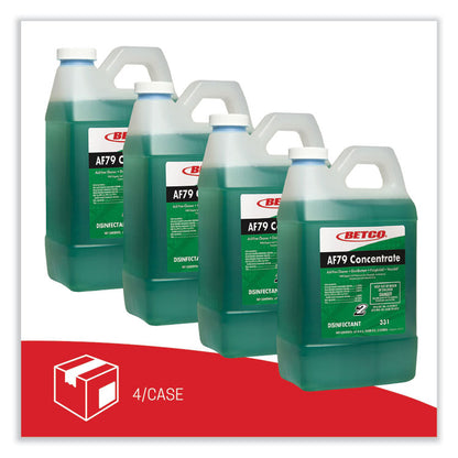 AF79 Acid-Free FastDraw Bathroom Cleaner Concentrate, Ocean Breeze Scent, 2 L Bottle, 4/Carton