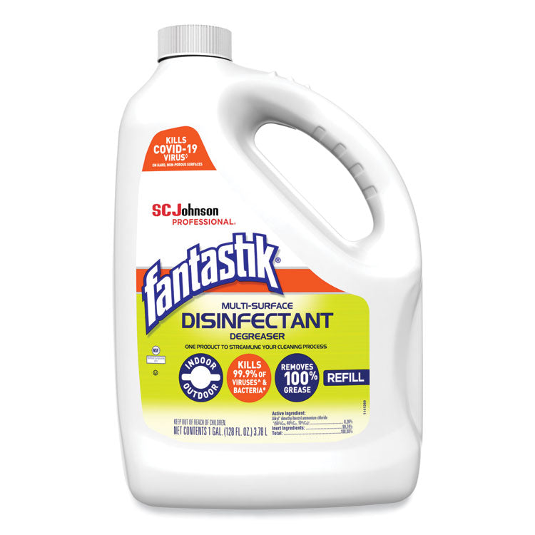 Multi-Surface Disinfectant Degreaser, 1 Gallon Bottle, 4/Carton