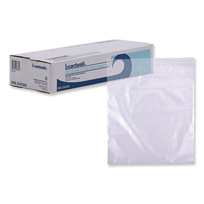 Reclosable Food Storage Bags, 2 gal, 1.75 mil, 13" x 15", Clear, 100/Box