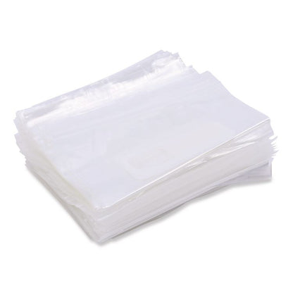 Reclosable Food Storage Bags, Quart, 1.75 mil, 7" x 8", Clear, 500/Box