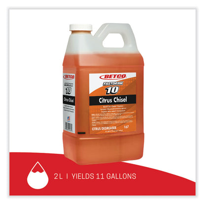 FastDraw Citrus Chisel, 2 L Bottle, 4/Carton