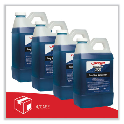 Deep Blue FastDraw Glass and Surface Cleaner, 2 L Bottle, 4/Carton