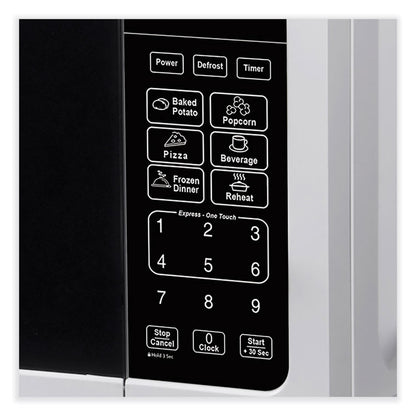 0.7 cu ft Microwave Oven, 700 W, White