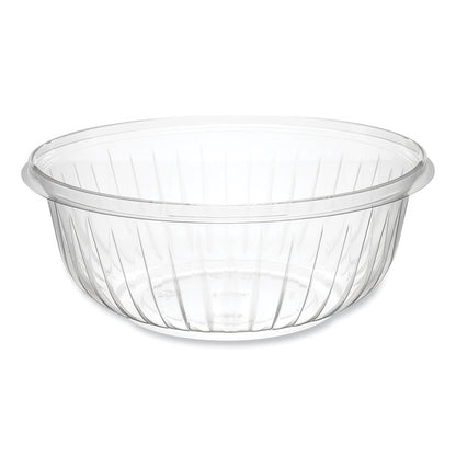 PresentaBowls Clear Bowls, 32 oz, Plastic, 63/Bag, 4 Bags/Carton, 252 Bowls/Carton