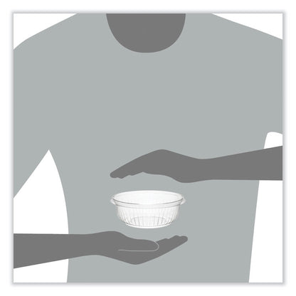 PresentaBowls Clear Bowls, 12 oz., Plastic, 63/Bag, 504/Carton