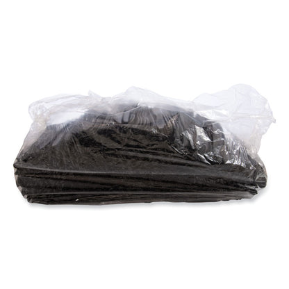 Impress Heavyweight Full-Length Polystyrene Cutlery, Knife, Plastic, Black, 1,000/Carton