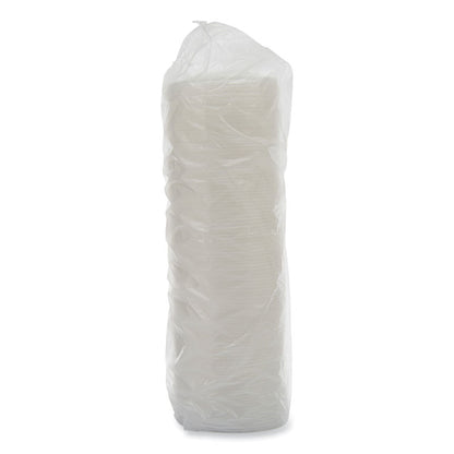 Dome Lids for Foam Cups and Containers, Vented, Fits 5 oz to 32 oz Cups/Containers, Plastic, Translucent, 1,000/Carton