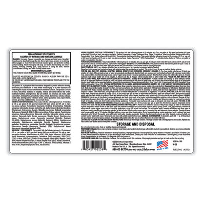 pH7Q Dual Neutral FastDraw Disinfectant Cleaner, Lemon Scent, 67.6 oz Bottle, 4/Carton