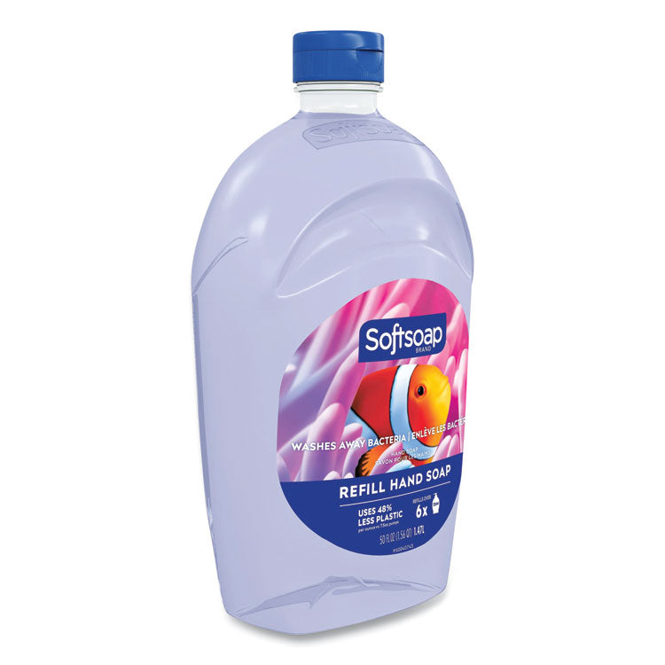 Liquid Hand Soap Refill, Fresh Scent, 50 oz, 3/Carton