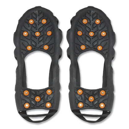 Trex 6304 One-Piece Step-In Full Coverage Ice Cleats, Large, Black, Pair