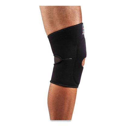 ProFlex 615 Open Patella Anterior Pad Knee Sleeve, Large, Black