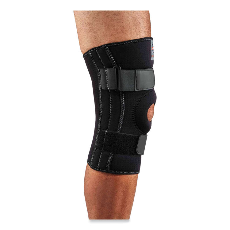 ProFlex 620 Open Patella Spiral Stays Knee Sleeve, 2X-Large, Black