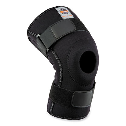 ProFlex 620 Open Patella Spiral Stays Knee Sleeve, Large, Black