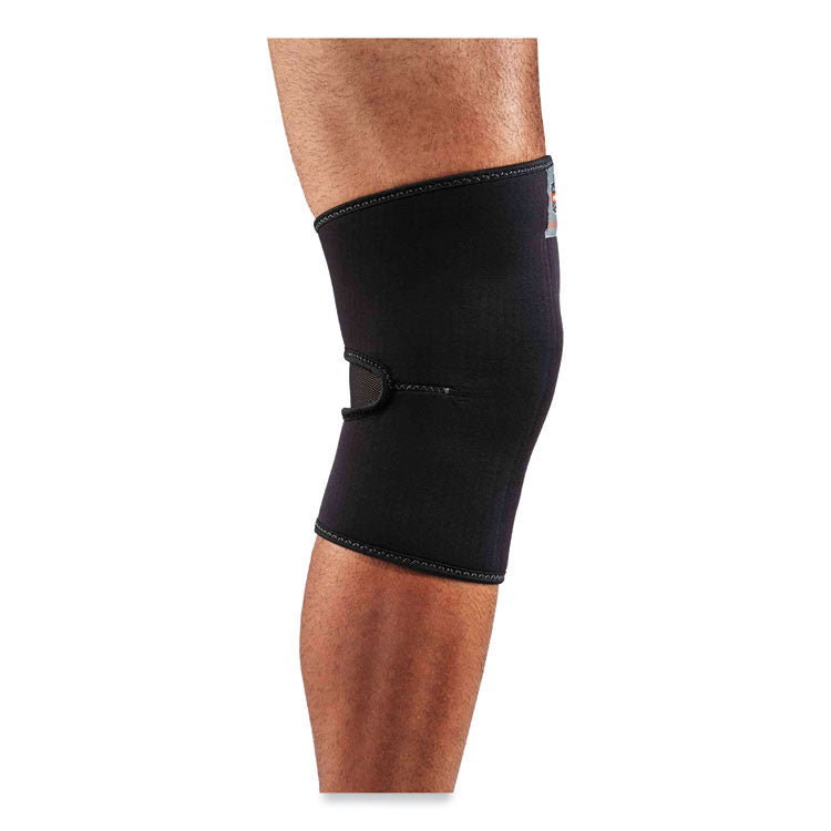 ProFlex 600 Neoprene Single Layer Knee Sleeve, 2X-Large, Black