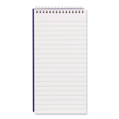 Reporters Note Pad, Blue Cover, Medium/College Rule, (80) White 4 x 8 Sheets