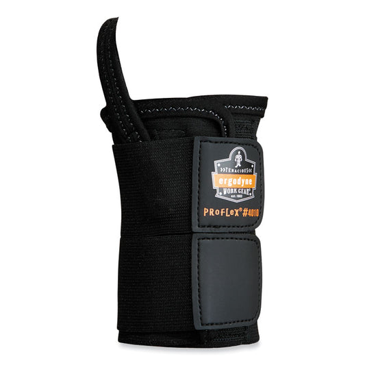 ProFlex 4010 Double Strap Wrist Support, Medium, Fits Right Hand, Black
