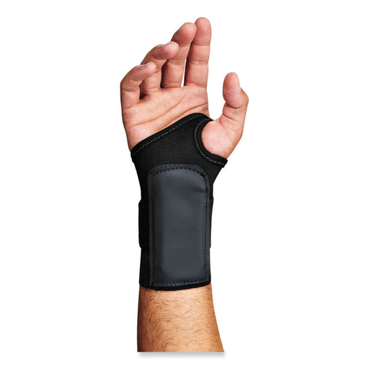 ProFlex 4000 Single Strap Wrist Support, Small, Fits Left Hand, Black