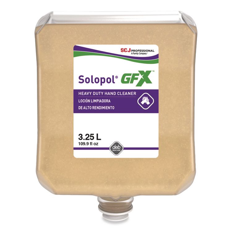 Solopol GFX Heavy Duty Hand Cleaner Refill, Citrus Scent, 3.25 L, 2/Carton