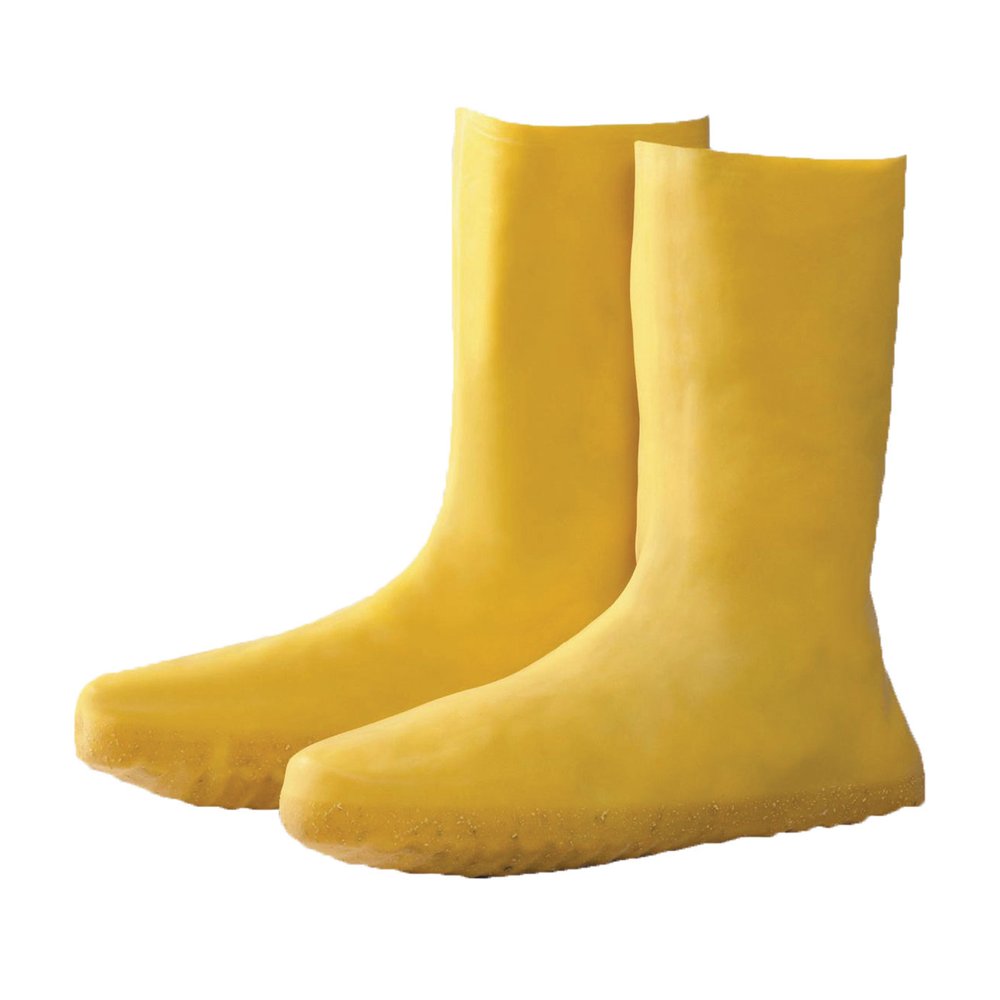 BOSS by PIP Yellow Latex Water PROOF"NUKE BOOT", 6 Pairs/Box