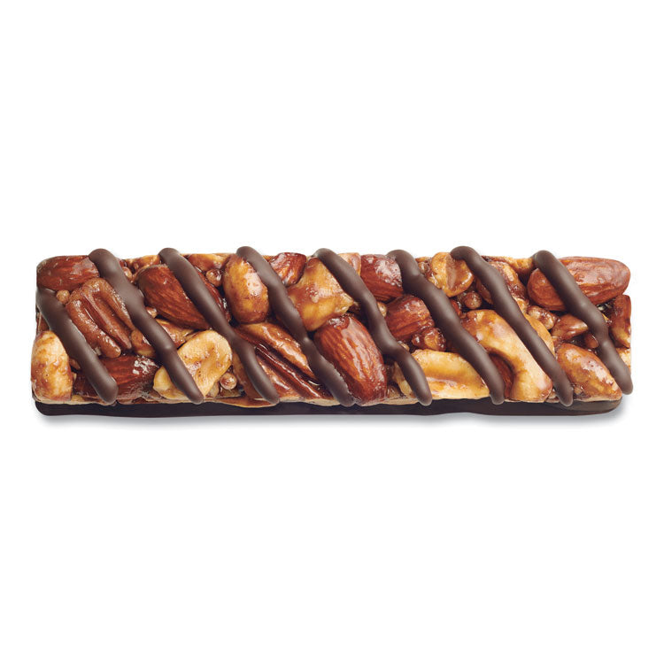 Nuts and Spices Bar, Salted Caramel and Dark Chocolate Nut, 1.4 oz Bar, 12/Pack